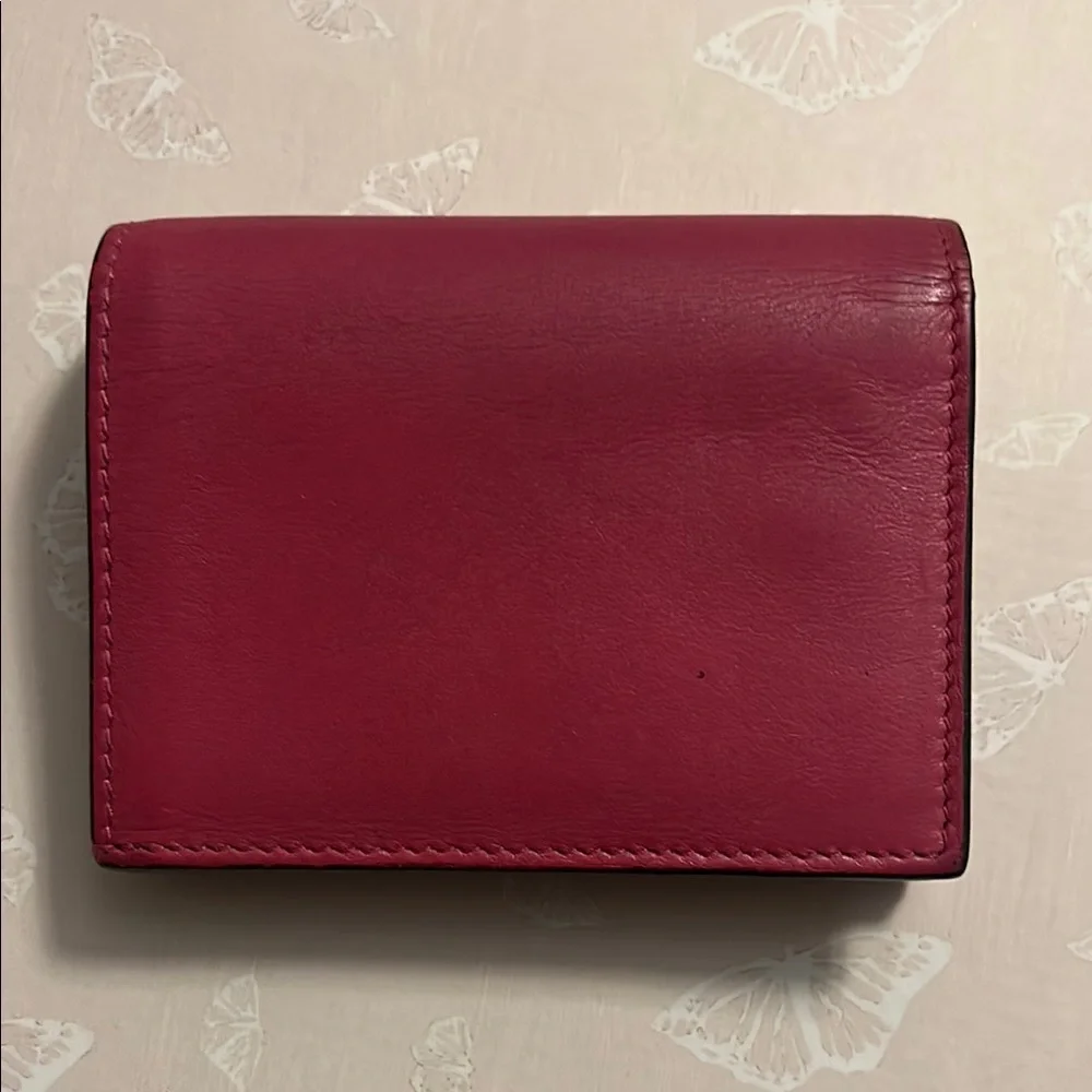 Jimmy Choo Pink Leather Wallet - Picture 3 of 11